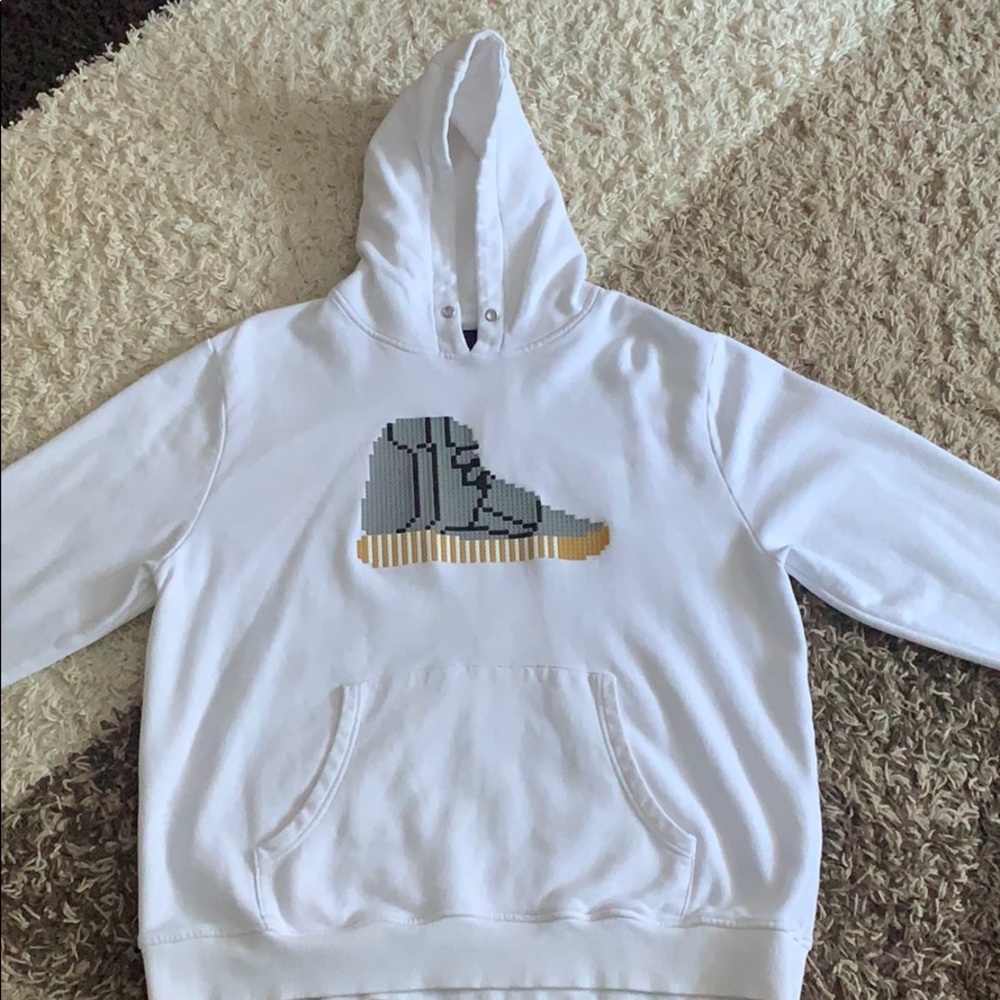 Mostly Heard Rarely Seen Yeezy White Hoodie